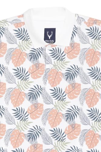 Allen Solly Boy's Regular Fit T-Shirt (ABKPERGF894658_White