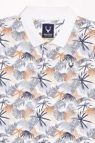 Allen Solly Boy's Regular Fit T-Shirt (ABKPERGFC77674_White