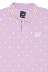 Allen Solly Boy's Regular Fit T-Shirt (ABKPERGFE23014_Lilac