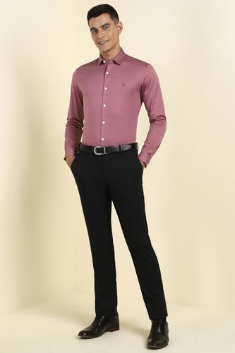 Allen Solly Men's Slim Fit Shirt (ASSFMKTP818708_Pink
