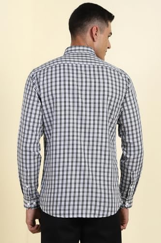 Allen Solly Men's Slim Fit Shirt (ASSFQSPPI44102_White