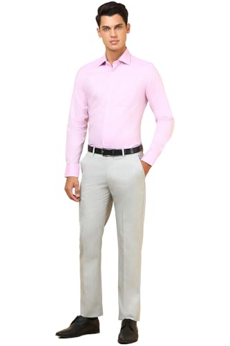 Allen Solly Men's Slim Fit Shirt (ATSFCSRP869373_Pink