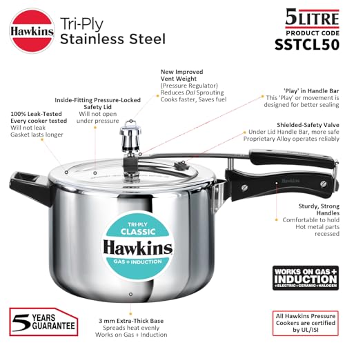Hawkins Steel Cooker