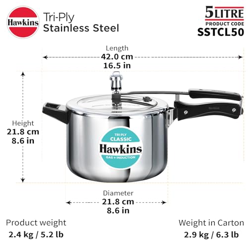 Hawkins Steel Cooker