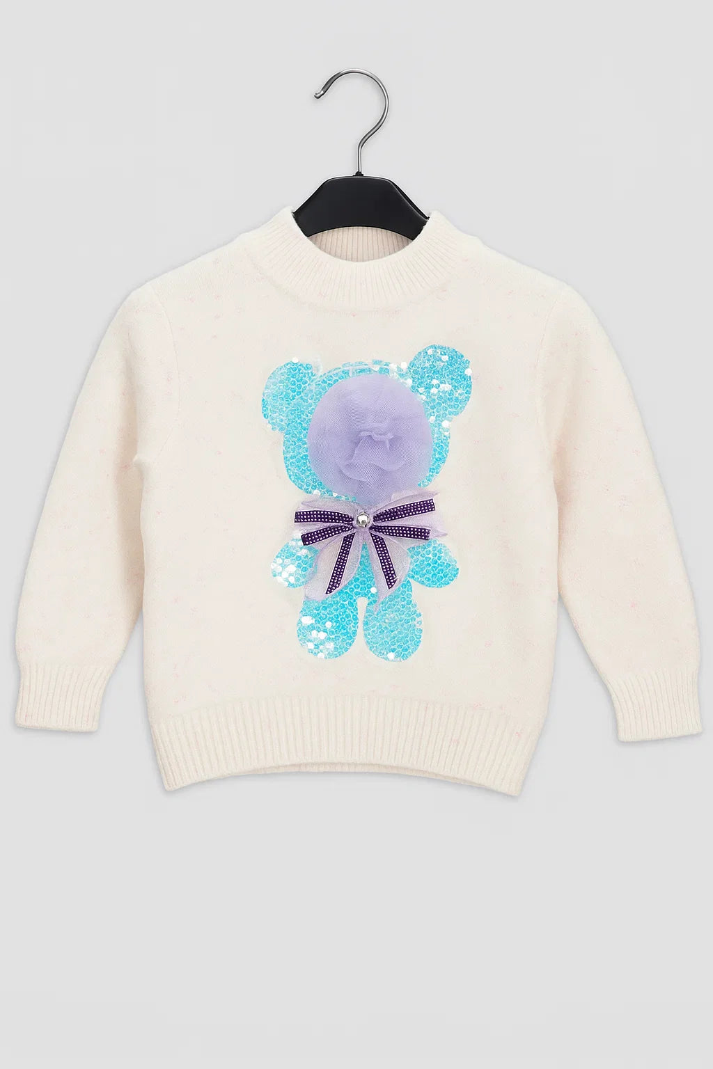 Goyalsons Girls Woolen Top O9202-01 Peach