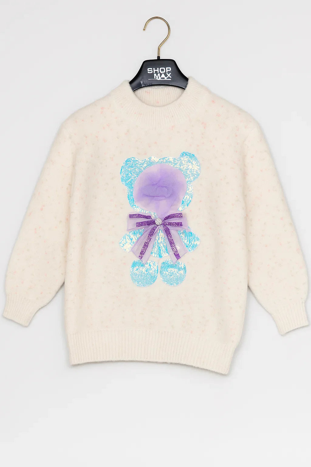 Goyalsons Girls Woolen Top O9202-01 Off White