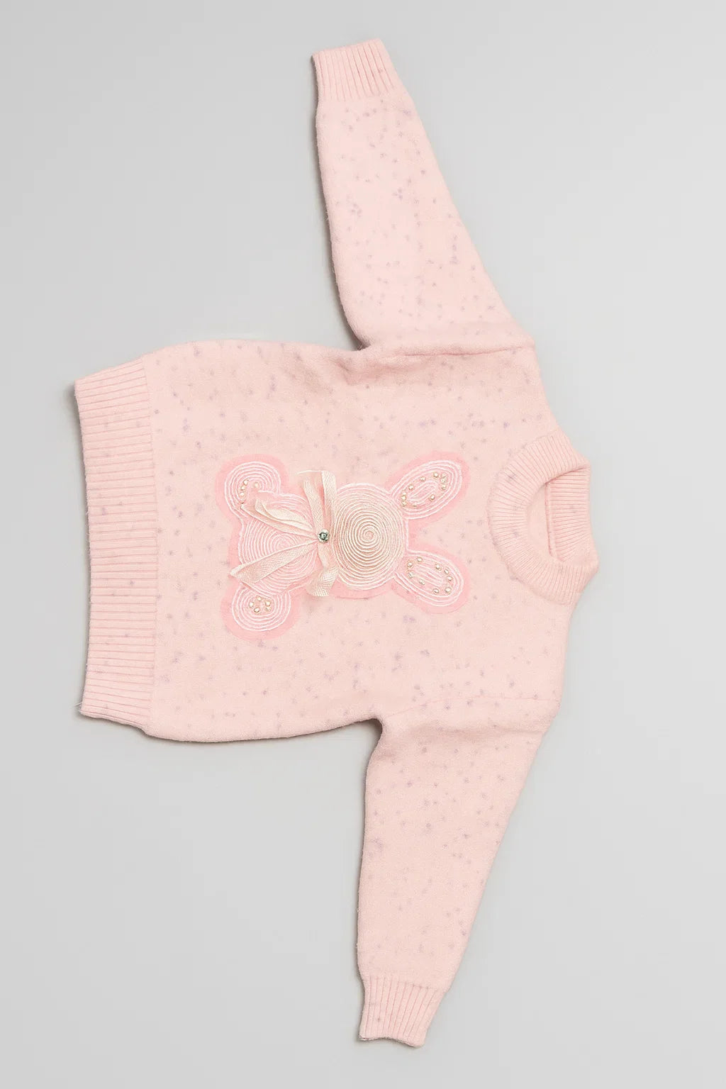 Goyalsons Girls Woolen Top O9202-04 Pink