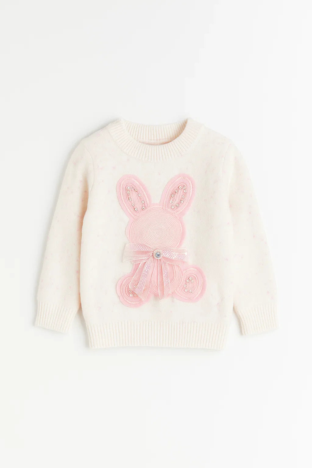 Goyalsons Girls Woolen Top O9202-04 Off White