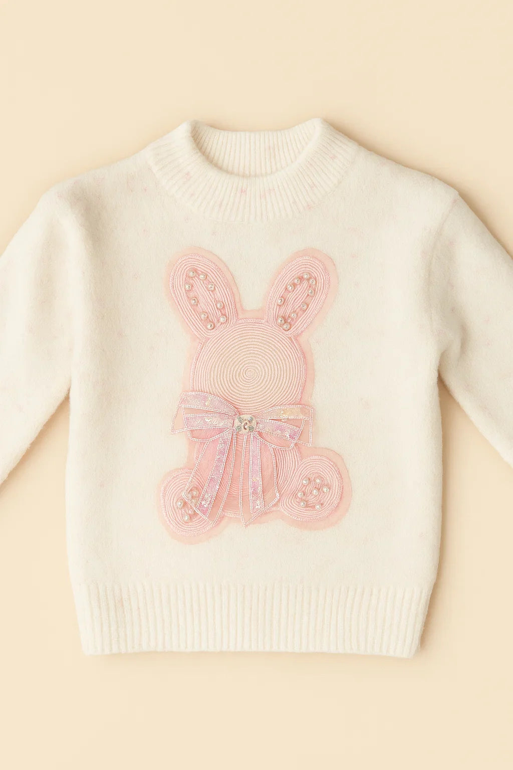 Goyalsons Girls Woolen Top O9202-04 Off White