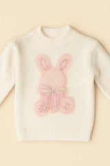 Goyalsons Girls Woolen Top O9202-04 Off White