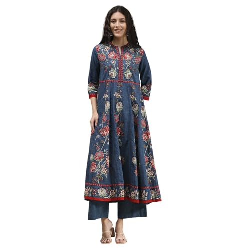 Biba Women's Cotton Kurta Set