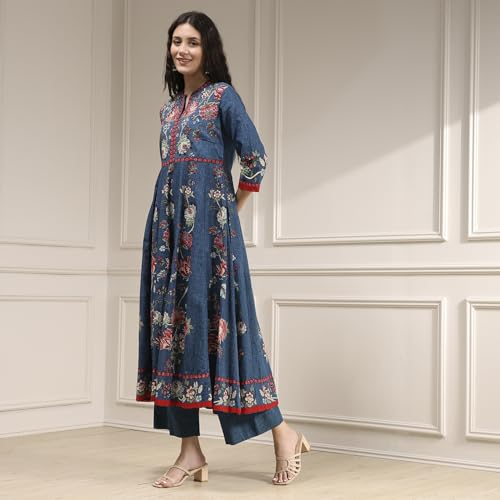 Biba Women's Cotton Kurta Set