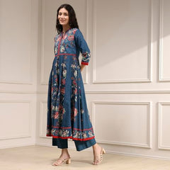 Biba Women's Cotton Kurta Set