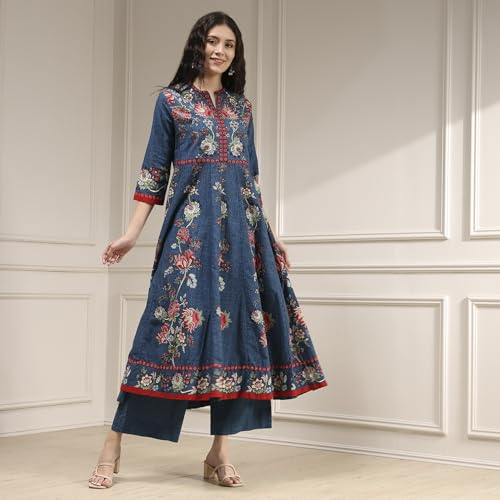 Biba Women's Cotton Kurta Set