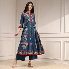 Biba Women's Cotton Kurta Set