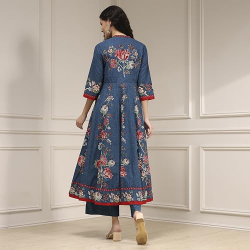 Biba Women's Cotton Kurta Set