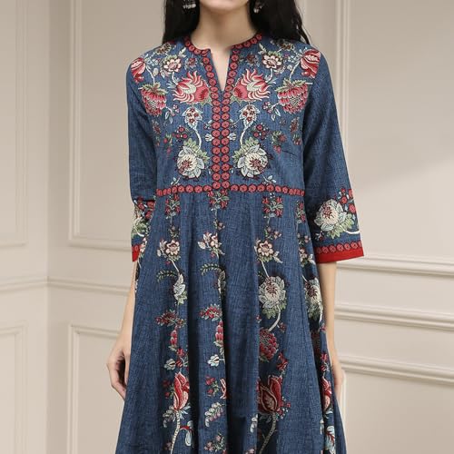 Biba Women's Cotton Kurta Set