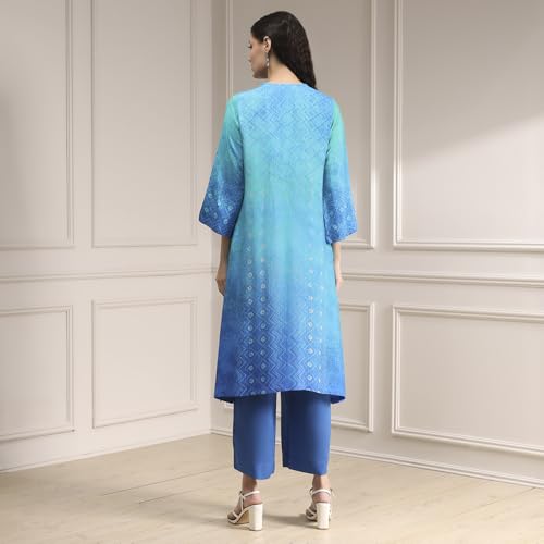 Biba Women's Modal Blend Kurta Set