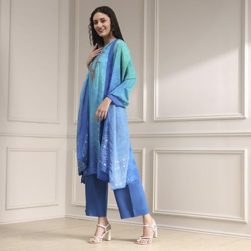 Biba Women's Modal Blend Kurta Set