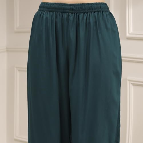 Biba Women's Polyester Kurta Set