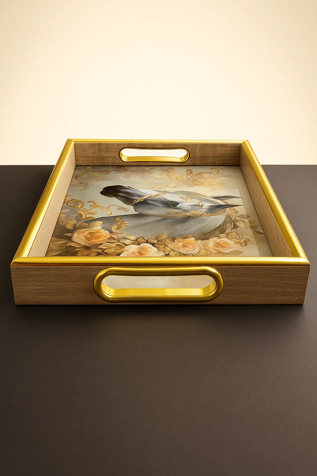 Goyalsons Household Wooden Tray 9158-07-1