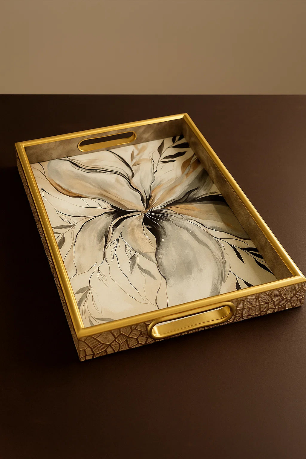 Goyalsons Household Wooden Tray 9158-04-7