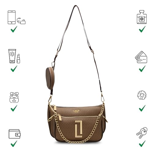 Lavie Luxe Purses Casual Hand Bag