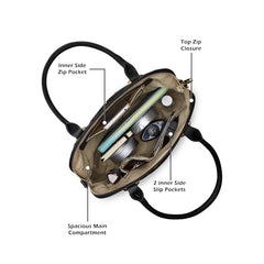 Lavie Luxe Purses Casual Hand Bag