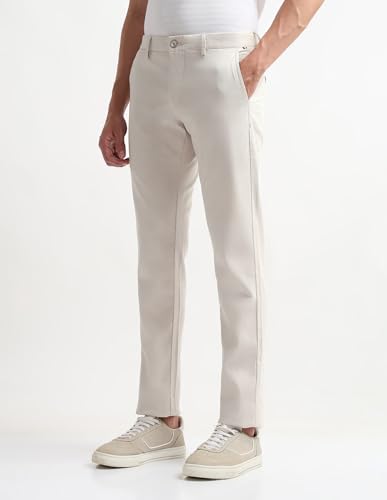 Arrow Sports Men's Slim Casual Pants