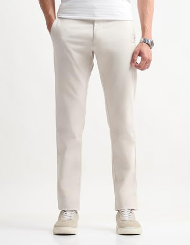 Arrow Sports Men's Slim Casual Pants