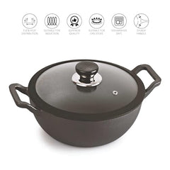 Cello Household Iron Kadai Deep Kadai