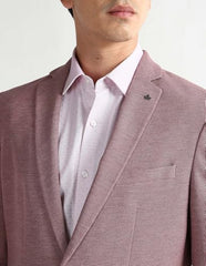 Arrow Men's Knitted Zero Calorie Slim Fit Blazer