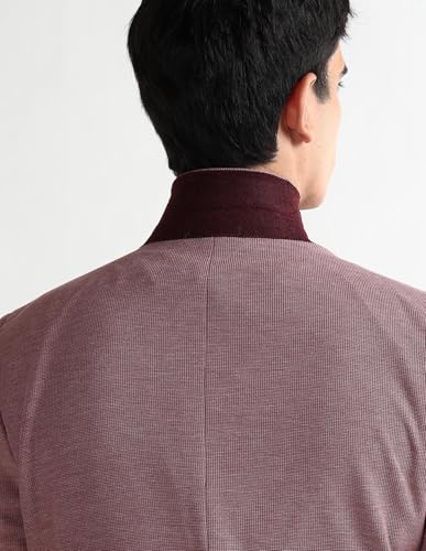 Arrow Men's Knitted Zero Calorie Slim Fit Blazer