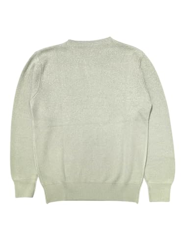 Gini and Jony Girls Mint Green Glitter Print Acrylic Full Sleeves Sweater 9-10 Years