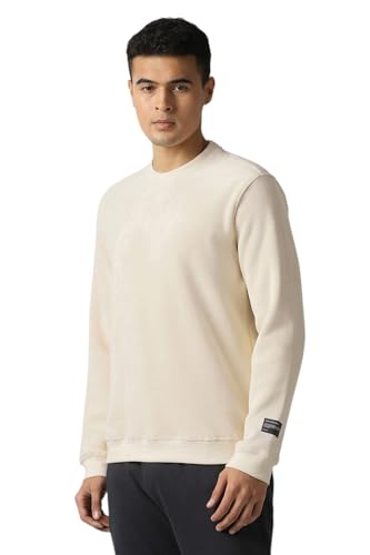 Van Heusen Men's Polyester Crew Neck Sweatshirt