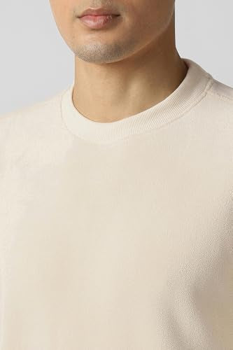 Van Heusen Men's Polyester Crew Neck Sweatshirt