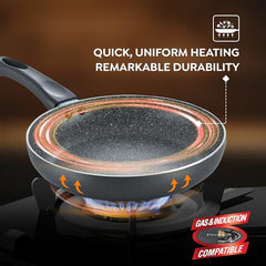 Prestige Household Nonstick Set Granite Alpha Bhk 3 Pcs Set