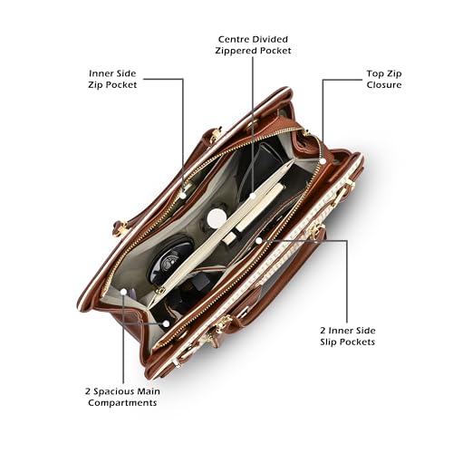 Lavie Luxe Purses Casual Hand Bag