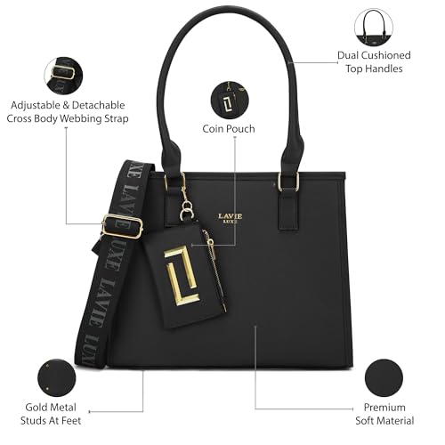 Lavie Luxe Purses Casual Hand Bag