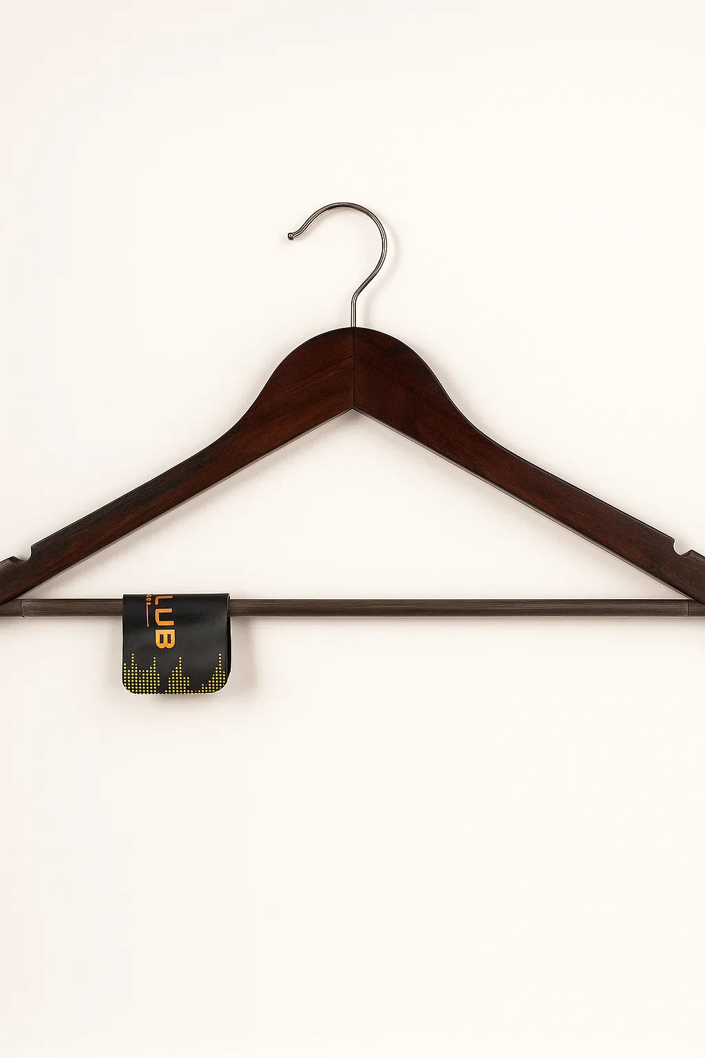 Goyalsons Household Hanger Wooden Wooden Dark Brown