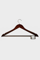 Goyalsons Household Hanger Wooden Wooden Dark Brown