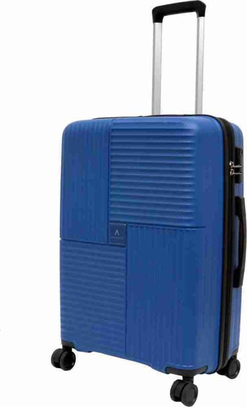 Aristocrat Polypropylene Spinner Fronx Cabin Trolley Bag 55 | Small|Hard Sided Luggage|Smooth Wheels Suitcase for Travel|Combination Lock with Sturdy Zipper|3 Years Domestic Warranty
