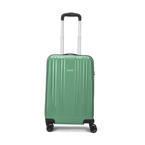 Aristocrat Polypropylene Spinner Fronx Cabin Trolley Bag 55 Small Hard Sided Luggage|Smooth Wheels Suitcase for Travel|Combination Lock with Sturdy Zipper|3 Years Domestic Warranty