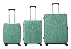 VIP Aristocrat Slay 55, 66 & 75  Polyproplyene Hard-Sided 4 Wheels Spinner Luggage Set of 3 Trolley Bags for Travel with Combination Lock| 5 Years Warranty