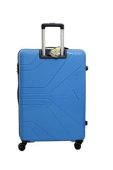 VIP Aristocrat 4 pcs 55, 66 & 76  Hard Polypropylene Wheels Luggage Set of 3 Trolley and 52  Duffle with Elegent Color,Pattern,Xtra Strong Zipper,7 Years International Warranty