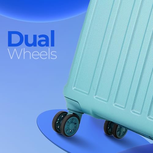 Safari Linea Wheels s Large Check-In Trolley Bag Hard Case Polycarbonate 360 Degree Wheeling System Luggage, Trolley Bags For Travel, Speed_Wheel Suitcase For Travel, Spearmint