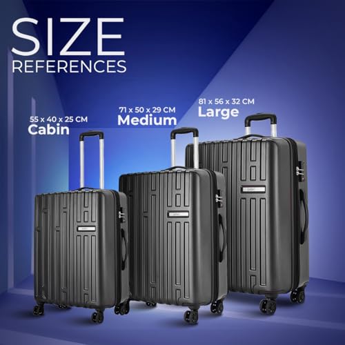 Safari Cargomax TSA Lock, securi Antitheft zipper, Expander, Wheels 71  Medium Check-in Trolley Bag Hard Case Polycarbonate 360 Degree Wheeling System, Expandable Luggage, Trolley Bags, Gunmetal