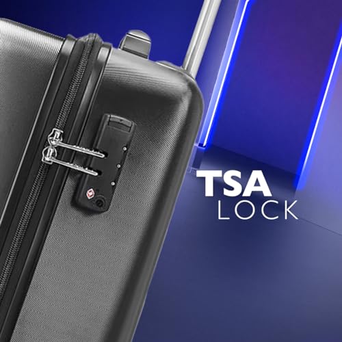 Safari Cargomax Tsa Lock,Securi Antitheft Zipper,Expander, Wheels 1  Large Check-In Speed_Wheel Trolley Bag Hard Case Polycarbonate 360 Degree Wheeling System, Luggage,Trolley Bags,Gunmetal