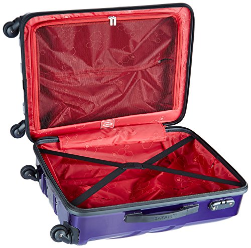 Safari Strobe Polycarbonate s New Purple Hard Sided Large Suitcase