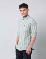 U.S.Polo Mens Casual Shirt F/S Udsht1670 Lt. Green